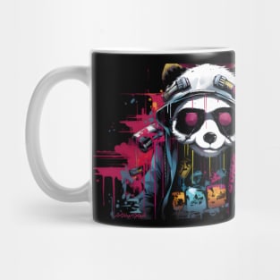 Cyberpunk Panda Mug